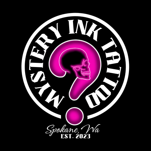 Mystery Ink Tattoo Logo Sticker